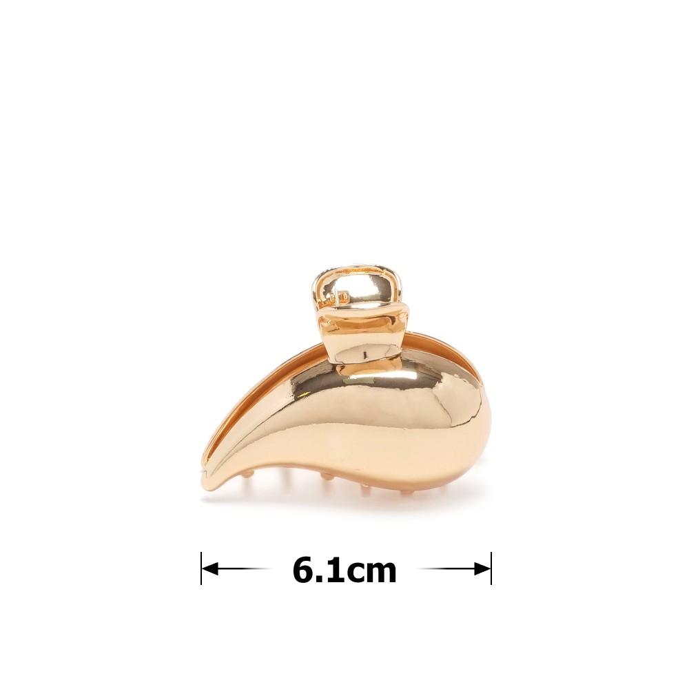 Заколка-краб для волосся з металу 6.1см (31748) 2