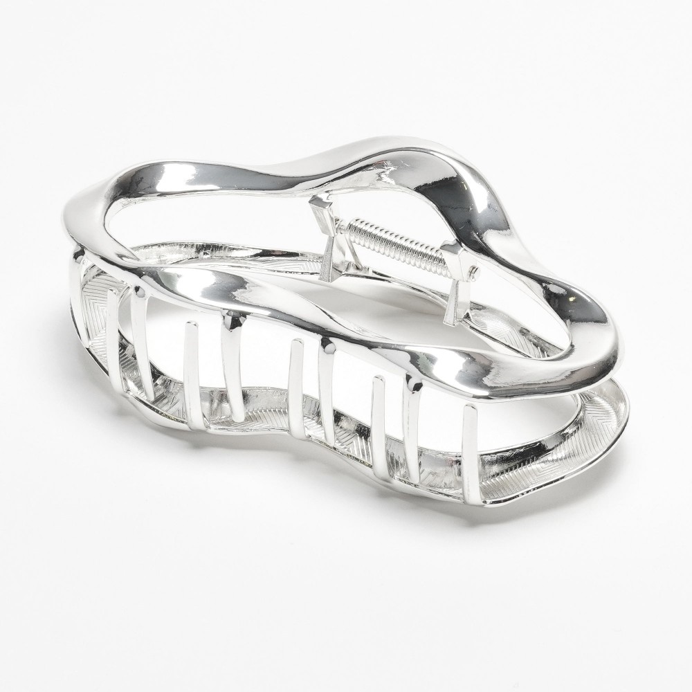 Заколка-краб для волосся з металу 11.2см (31749) 2