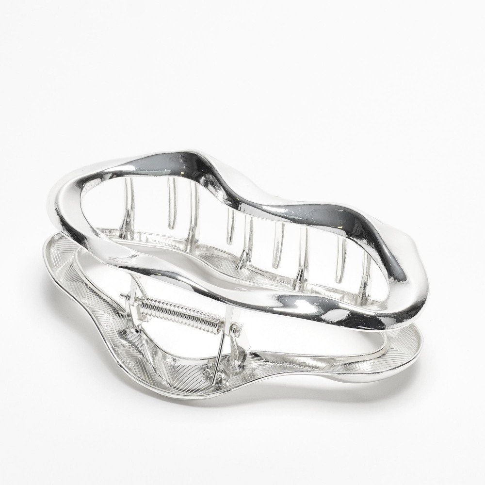 Заколка-краб для волосся з металу 11.2см (31749) 3