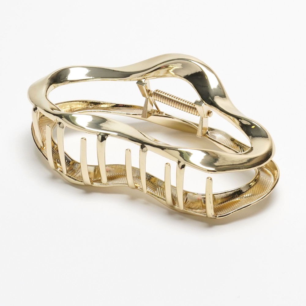 Заколка-краб для волосся з металу 11.2см (31749) 6