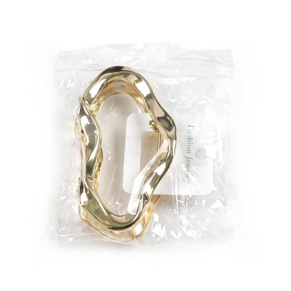 Заколка-краб для волосся з металу 11.2см (31749) 8