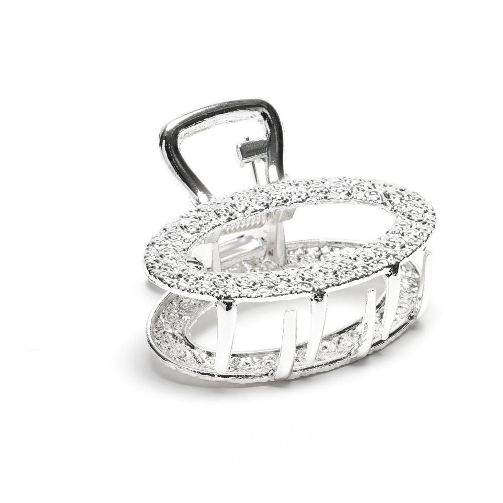 Заколка-краб для волосся з металу 4.2см (31750) 2