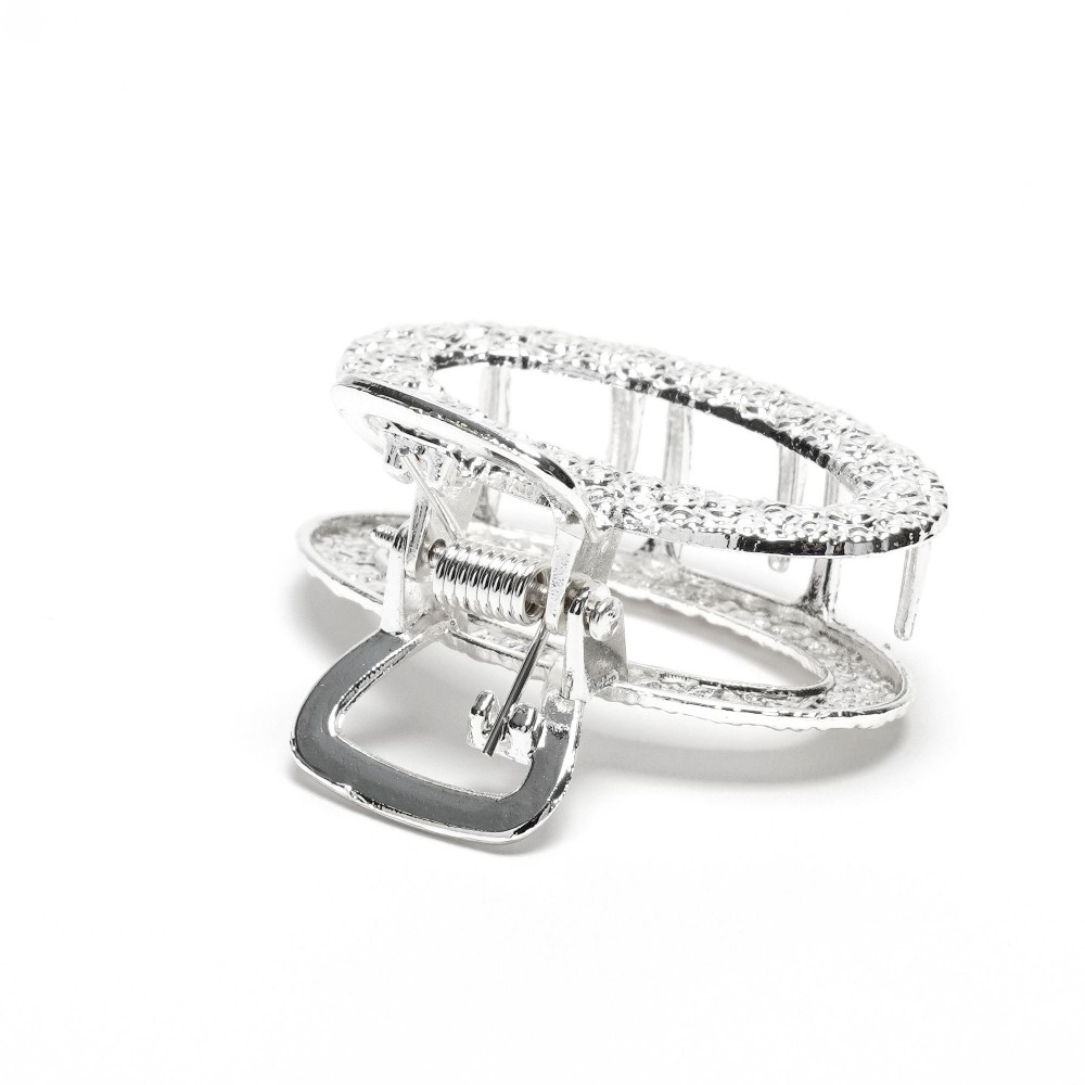 Заколка-краб для волосся з металу 4.2см (31750) 3