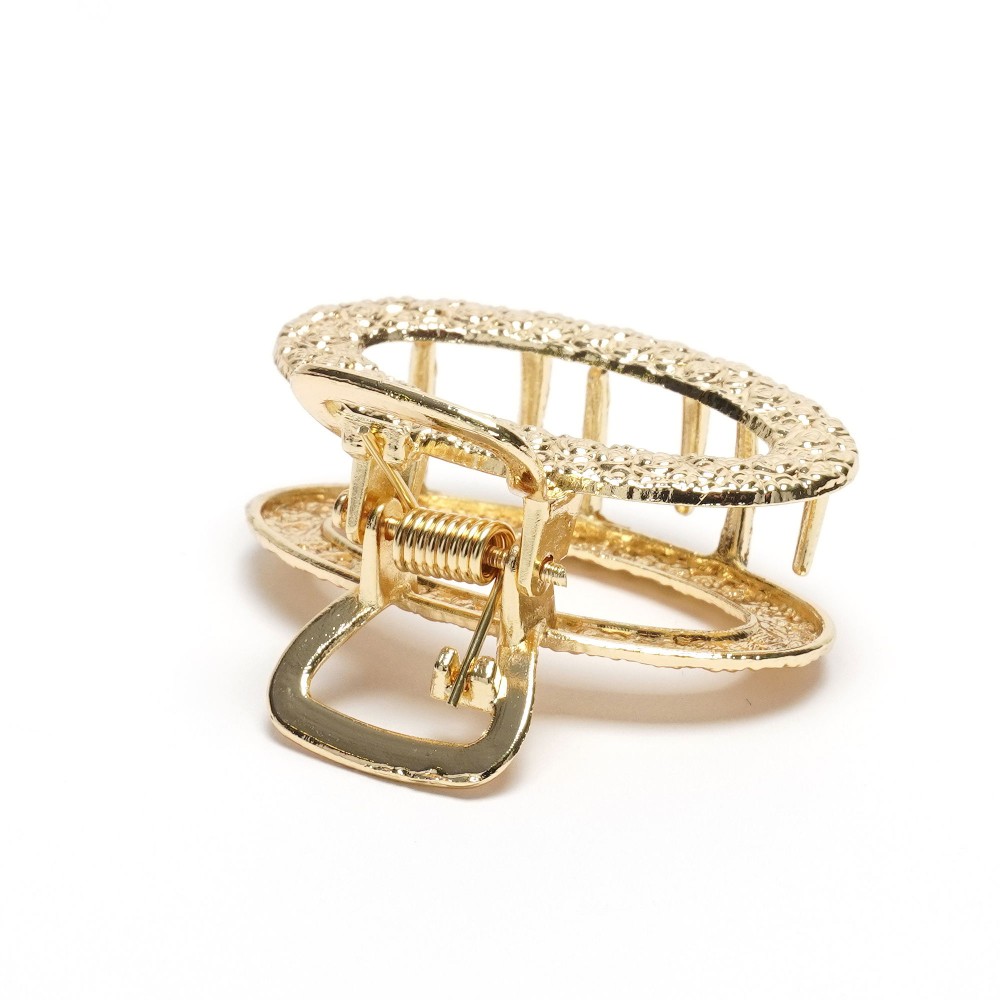 Заколка-краб для волосся з металу 4.2см (31750) 7