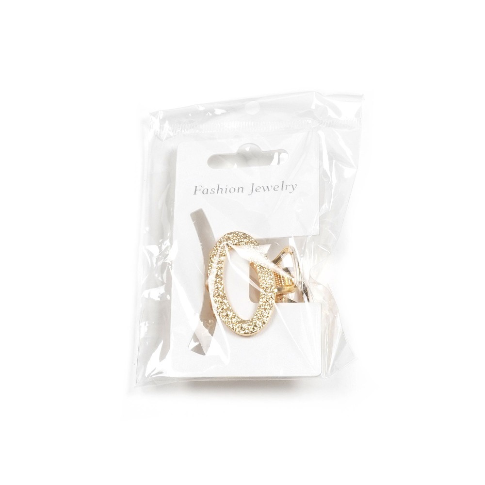 Заколка-краб для волосся з металу 4.2см (31750) 8