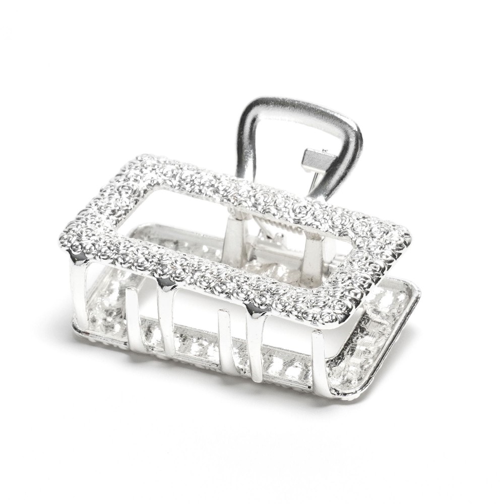 Заколка-краб для волосся з металу 4.2см (31751) 3