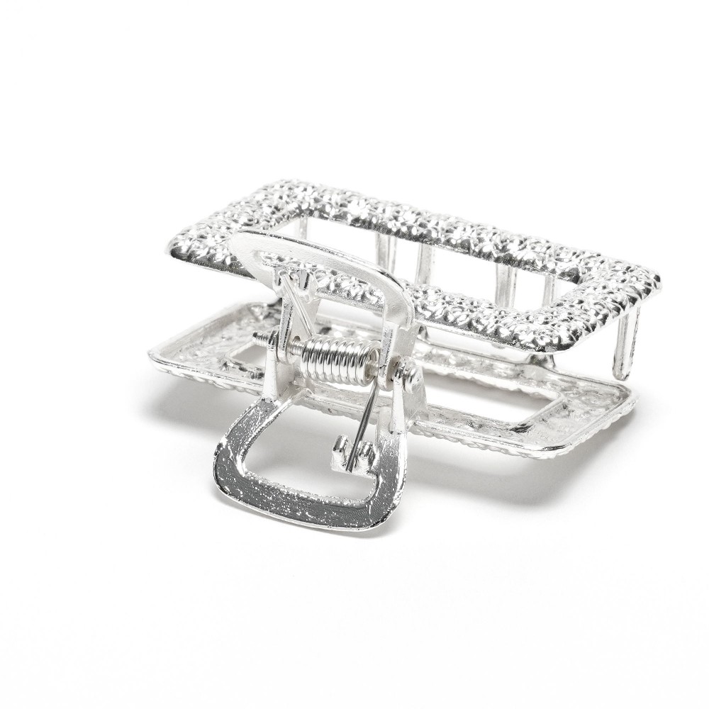 Заколка-краб для волосся з металу 4.2см (31751) 4