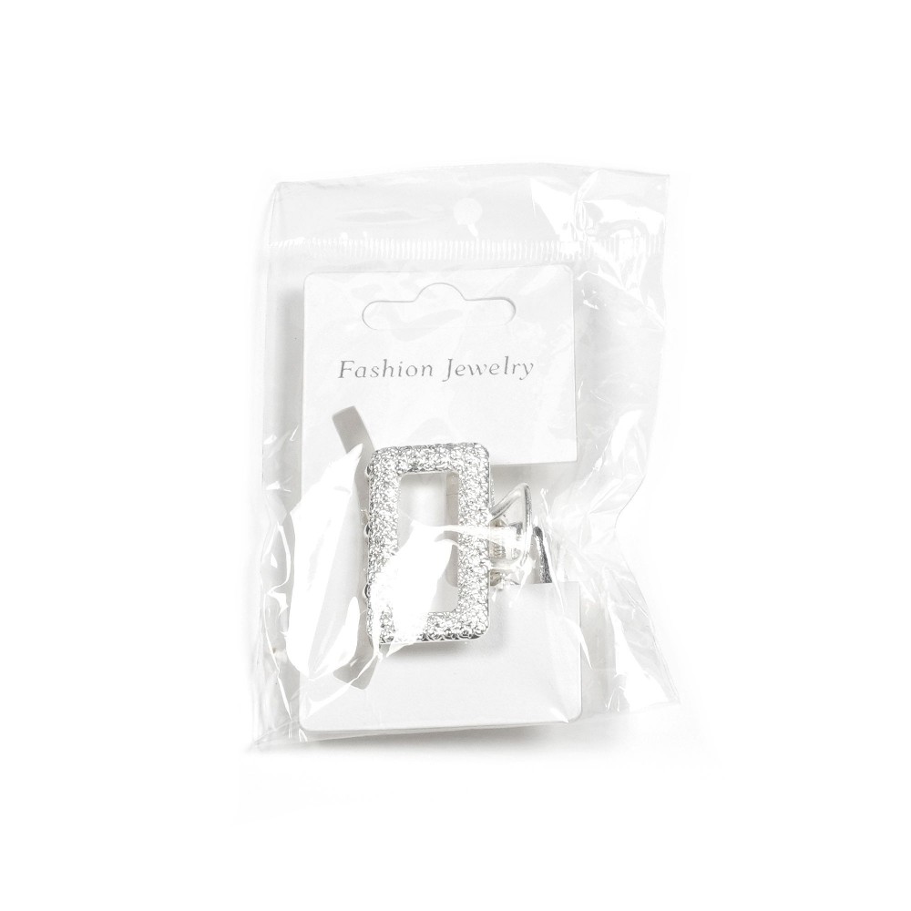 Заколка-краб для волосся з металу 4.2см (31751) 5