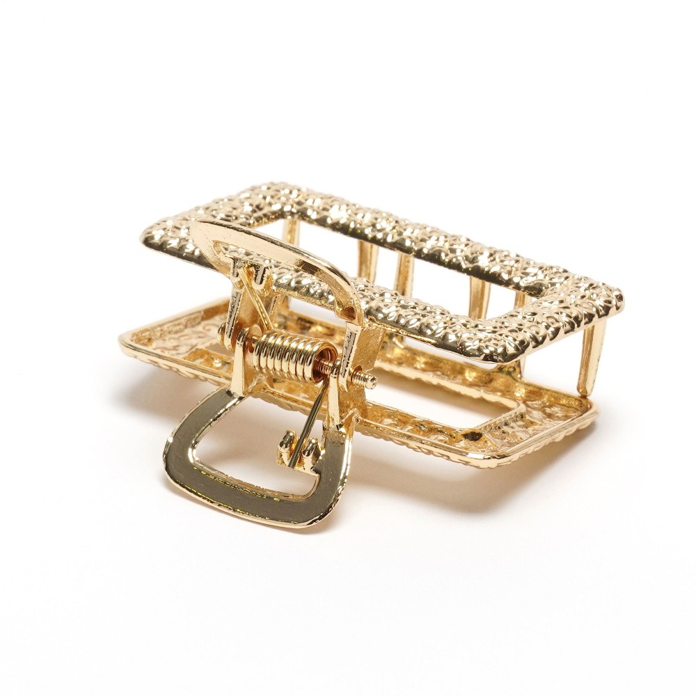 Заколка-краб для волосся з металу 4.2см (31751) 7