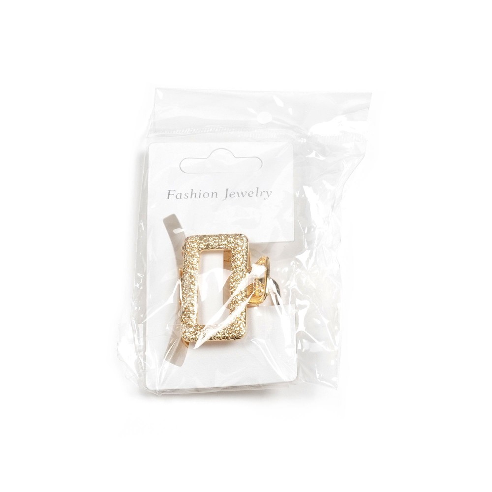 Заколка-краб для волосся з металу 4.2см (31751) 8