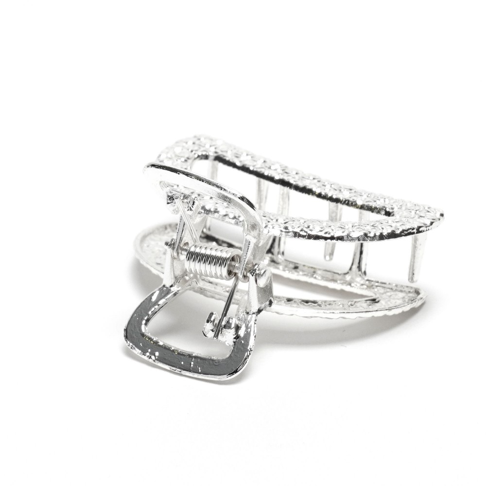 Заколка-краб для волос из металла 4.2см (31752) 3