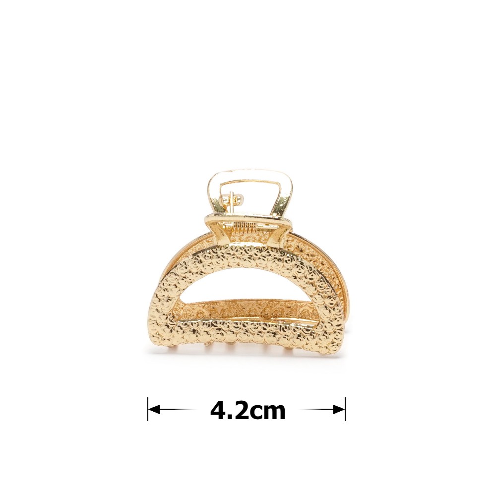 Заколка-краб для волосся з металу 4.2см (31752) 2