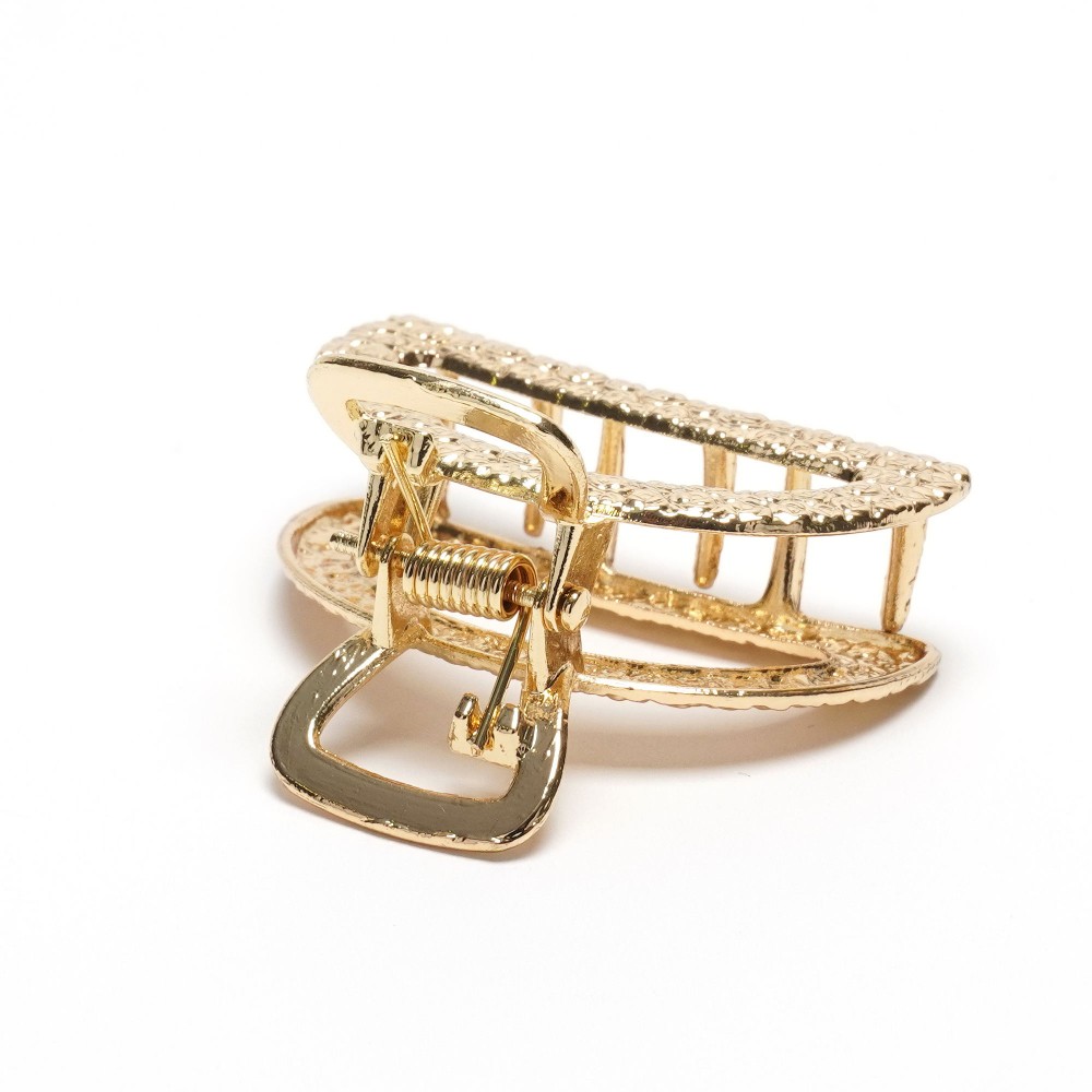 Заколка-краб для волос из металла 4.2см (31752) 7