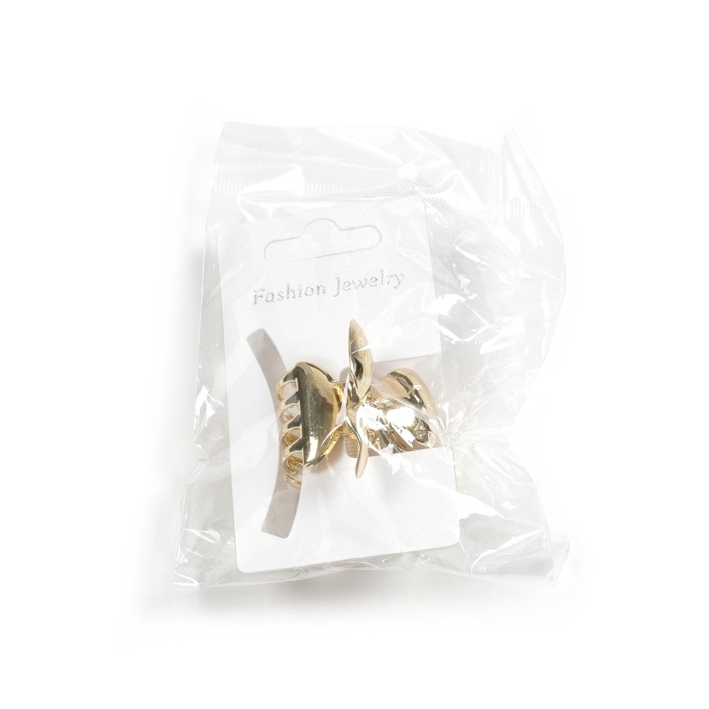 Заколка-краб для волос из металла 4.2см (31755) 6