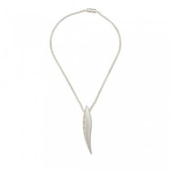 Підвіска на шию з кулоном графітова (7560)