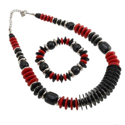 Набір з браслета та підвіски на шию (7676)