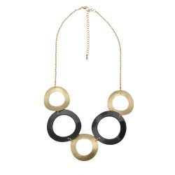 Підвіска на шию золотиста (7716)