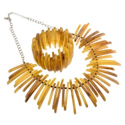 Набір з браслета та підвіски на шию (7960)