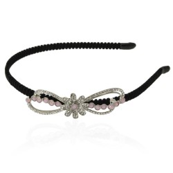Обруч для волосся з прикрасою зі страз (14000)