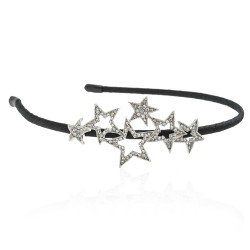 Обруч для волос с украшением из страз (12576)