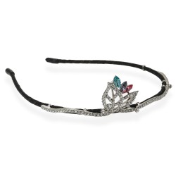 Обруч для волосся з прикрасою зі страз (14111)