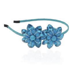 Обруч для волос с украшениями из страз (8619)