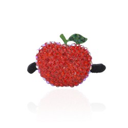 Резинка для волос с украшением Яблоко (2707)