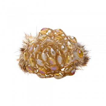 Резинка для волосся з прикрасою (11254)