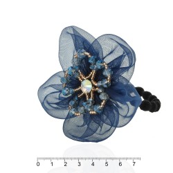 Резинка для волосся з прикрасою (12438)