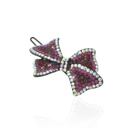 Заколка-защіпка зі стразами 5.7см (11893)