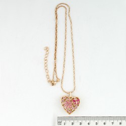 Підвіска на шию з кулоном золотиста (8640)