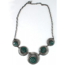 Підвіска на шию графітова (7710)