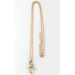 Підвіска на шию з кулоном золотиста (8642)