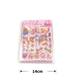 Набор 3D-наклеек румбоксов Магазин выпечки (30793)