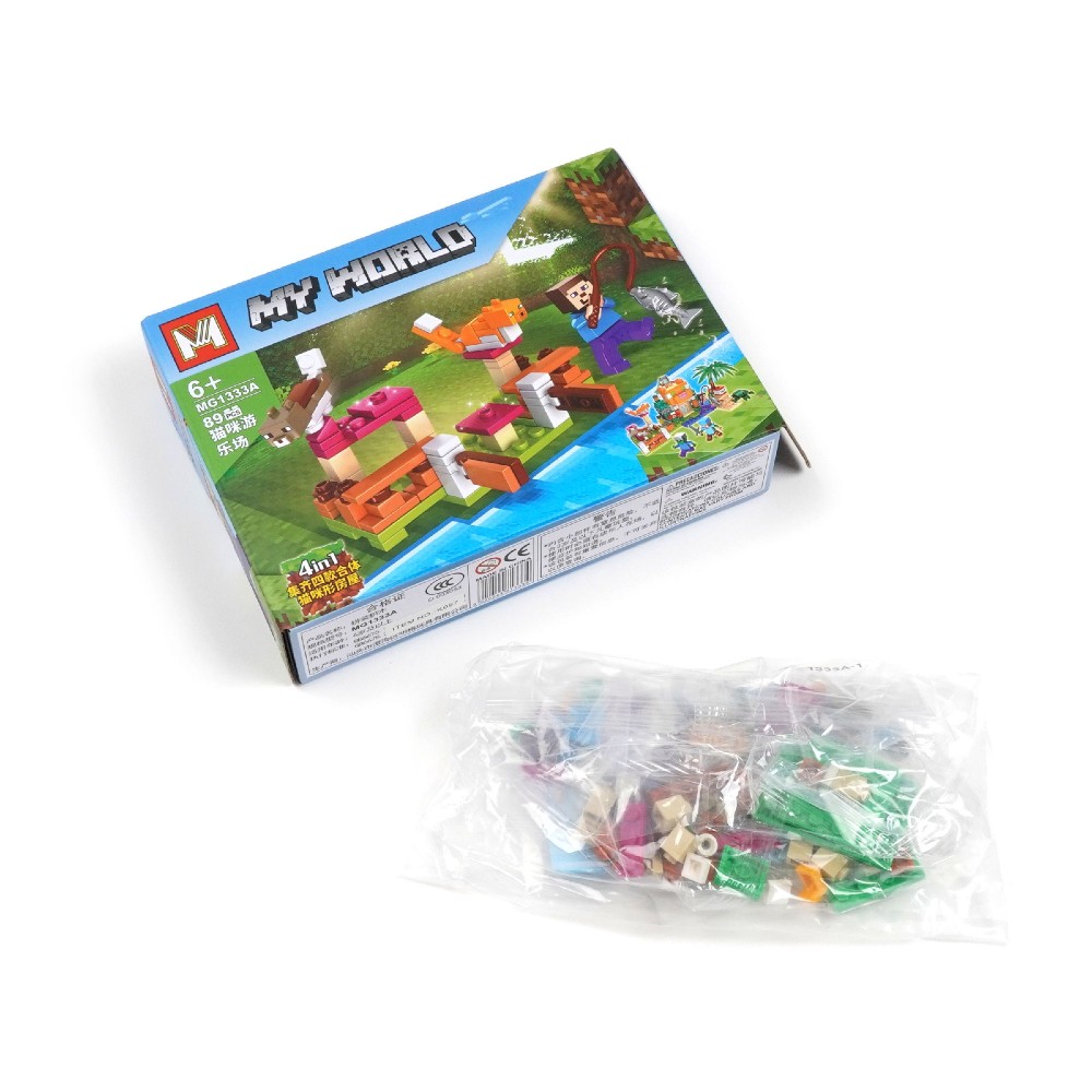 Набор блоковых конструкторов Майнкрафт 8шт (30889) 3