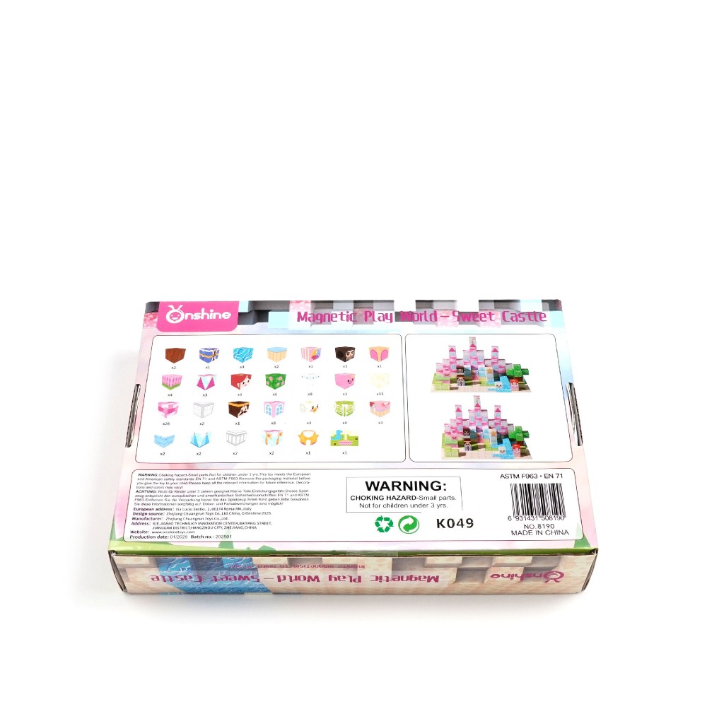 Магнітний конструктор Onshine Солодкий замок (30935) 3