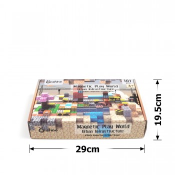 Магнітний конструктор Onshine Міська інфраструктура (30938)