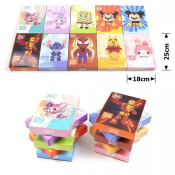 Набор конструкторов наноблоков 10шт (30948)