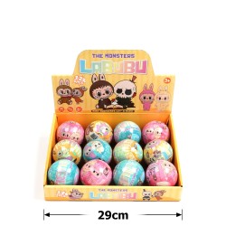 Набір іграшок Куля сюрприз 7см Лабубу (30719)