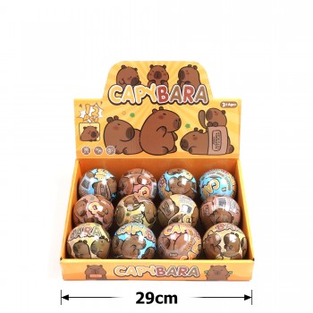 Набір іграшок Куля сюрприз 7см Капібара (30724)