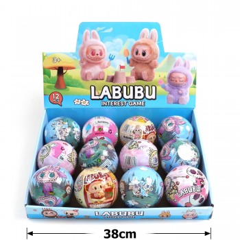 Набір іграшок Куля сюрприз 9.5см Лабубу (30728)
