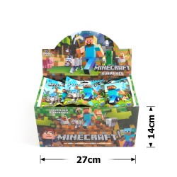 Набір брелоків-сюрпризів Майнкрафт 24шт (30769)