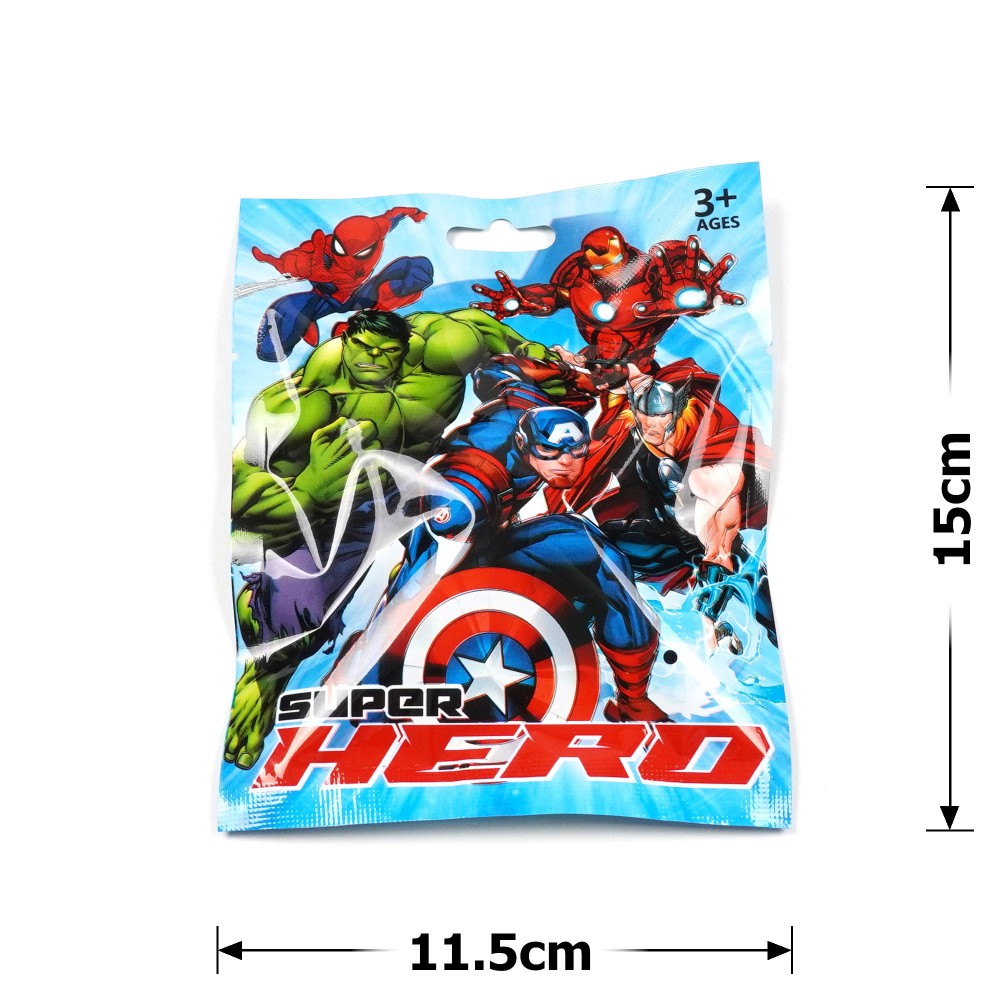 Набір брелоків-сюрпризів Супергерої 24шт (30773) 3