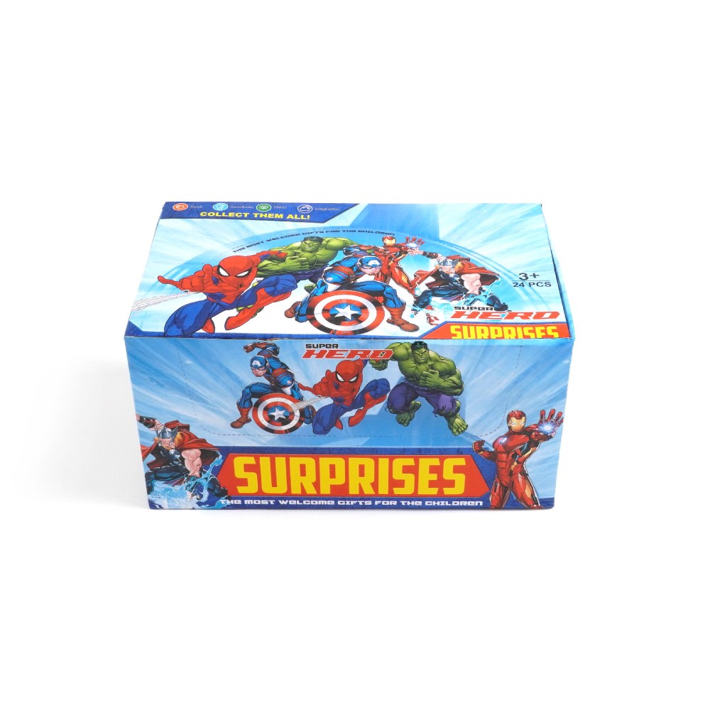 Набір брелоків-сюрпризів Супергерої 24шт (30773) 4