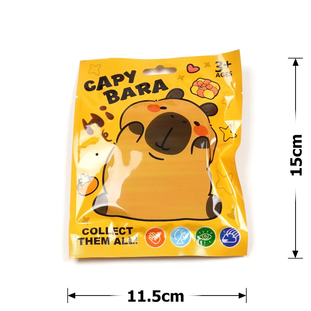 Набір брелок-сюрпризів Капібара 24шт (30775) 3