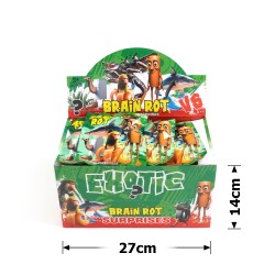 Набор брелоков-сюрпризов Брейнрот 24шт (30777)