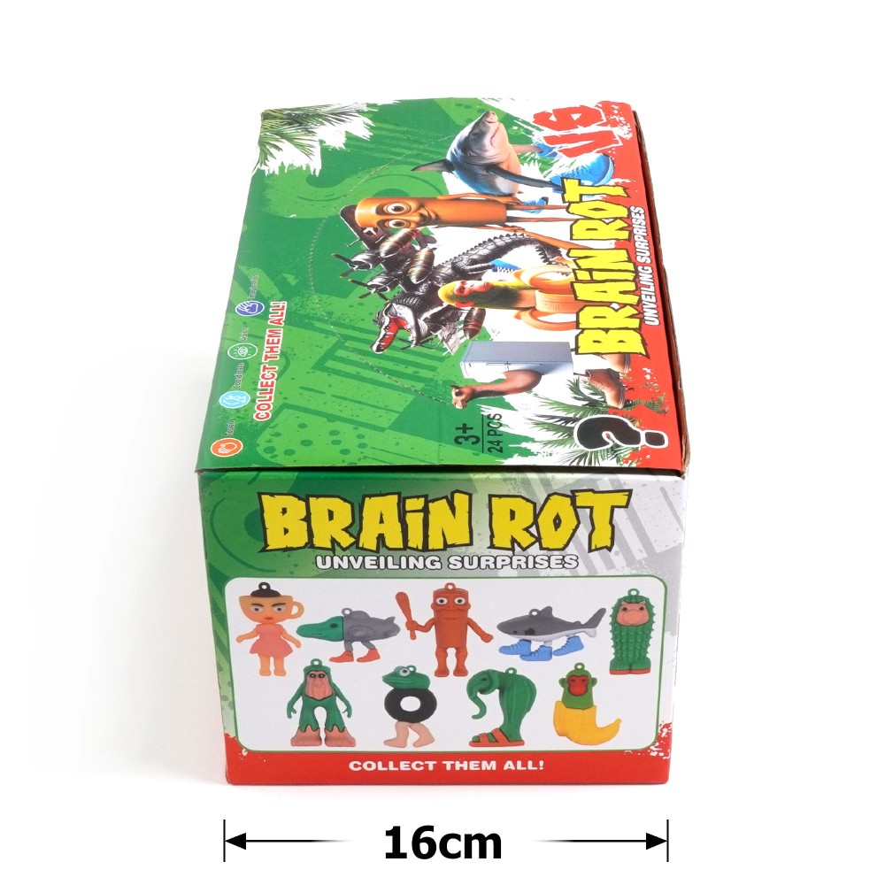 Набір брелоків-сюрпризів Брейнрот 24шт (30777) 2