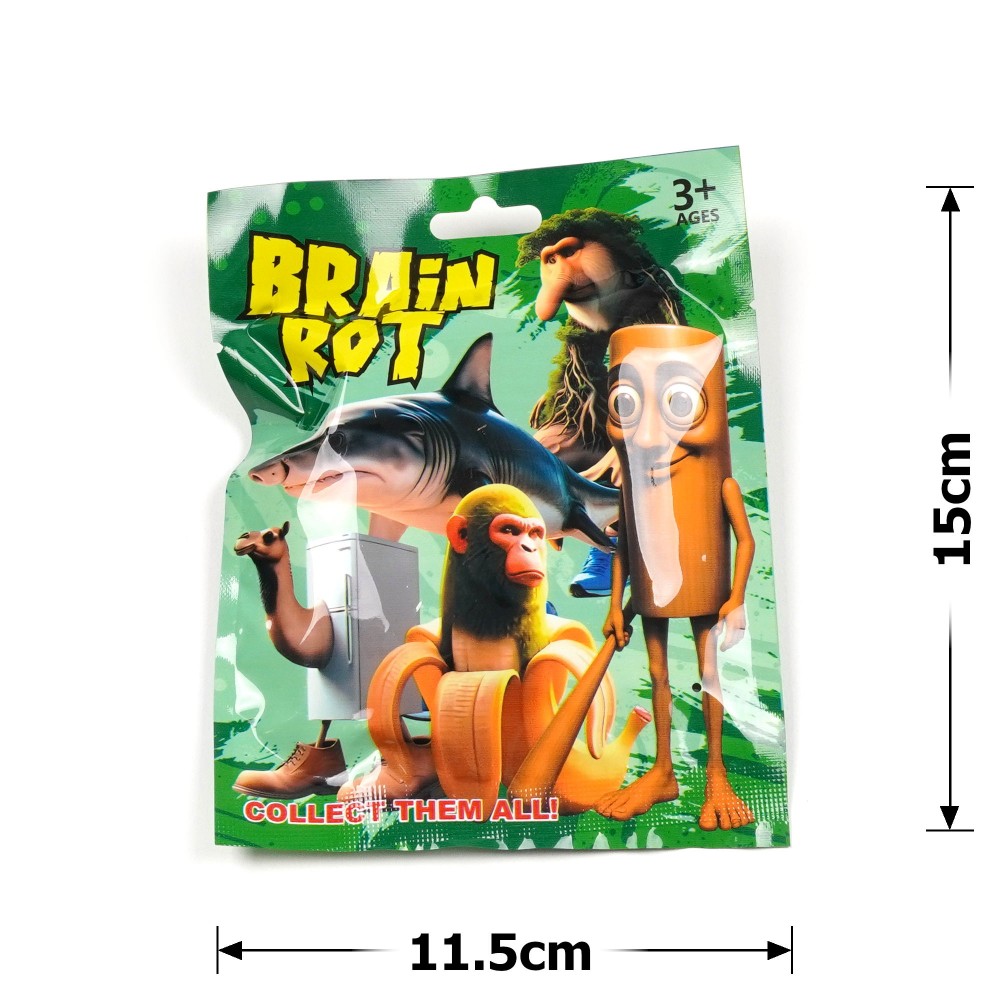 Набір брелоків-сюрпризів Брейнрот 24шт (30777) 3