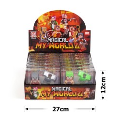 Набір фігурок-конструкторів Майнкрафт 12шт (30869)