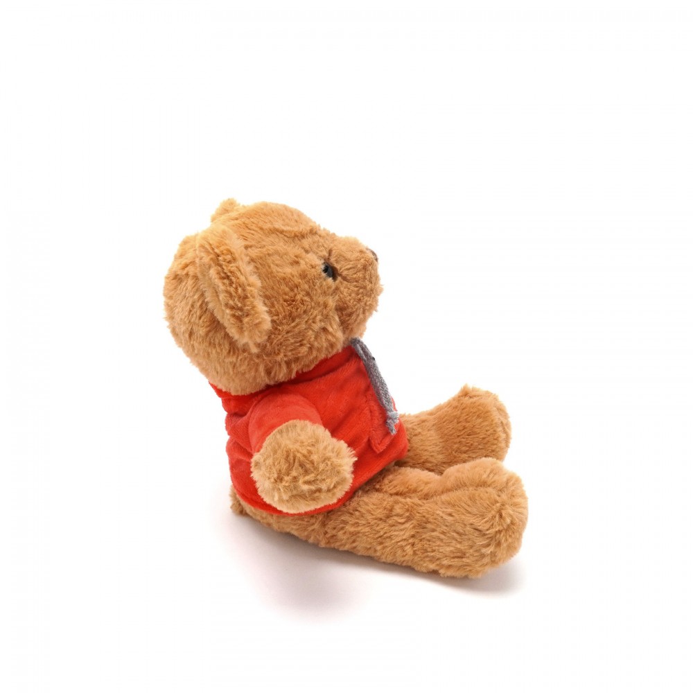 М'яка іграшка Ведмедик коричневий в кофті 21см (22399) 2